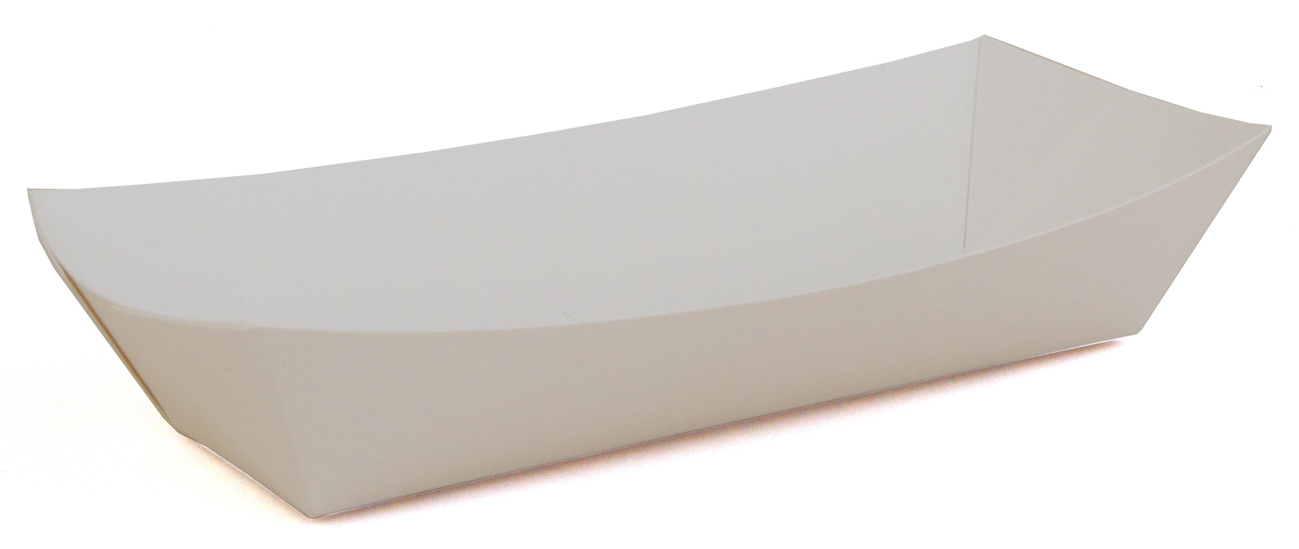 Southern Champion Tray 0709 White Paperboard Hot Dog Food Tray, 7