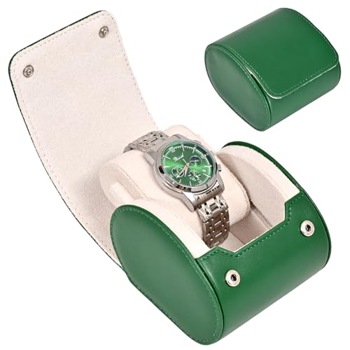 Green / Cream 1-watch case