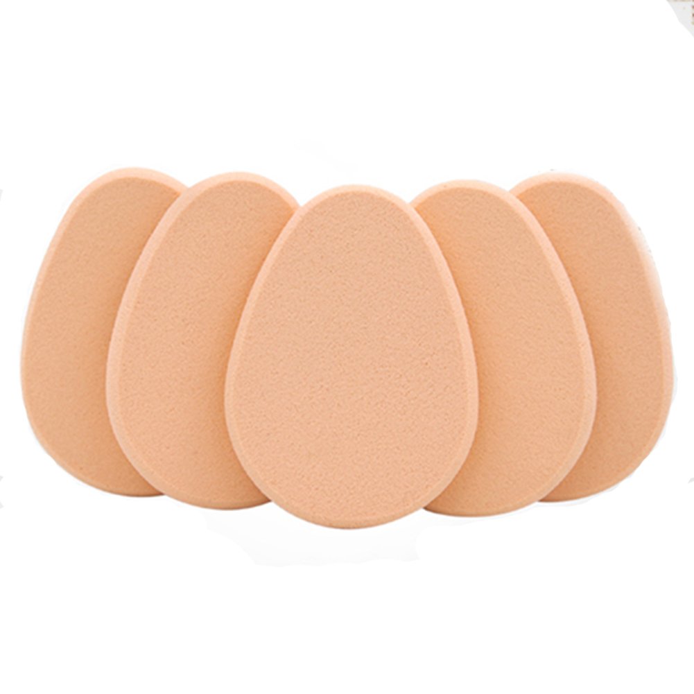5-Pack Smooth Makeup Sponges - Flawless Foundation & Powder Blender Beauty Sponge Set for Professional Makeup Application - Perfect for Daily Use, Travel & On-the-Go Touch Ups