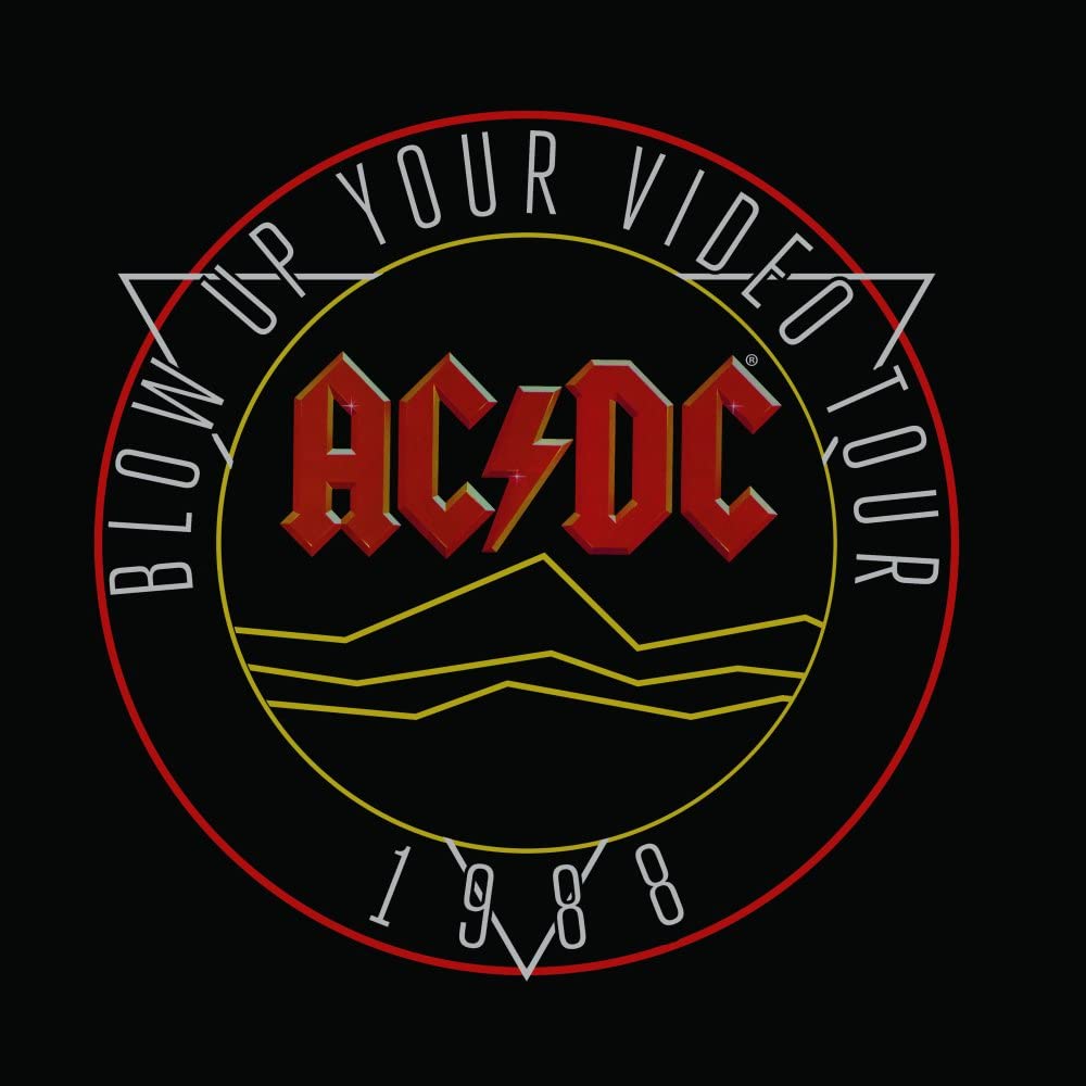ACDC Blow Up Your Video Men's Black Band T-Shirt | Vintage Rock Tee for Concerts & Casual Wear