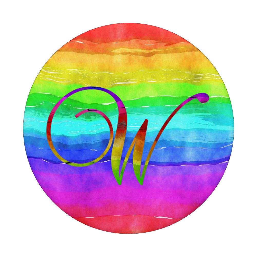 Rainbow Watercolor Tie Dye Monogram Letter - Custom Initial T-Shirt Design for Women & Girls | Perfect for Birthday Gifts, DIY Crafts & Festival Outfits