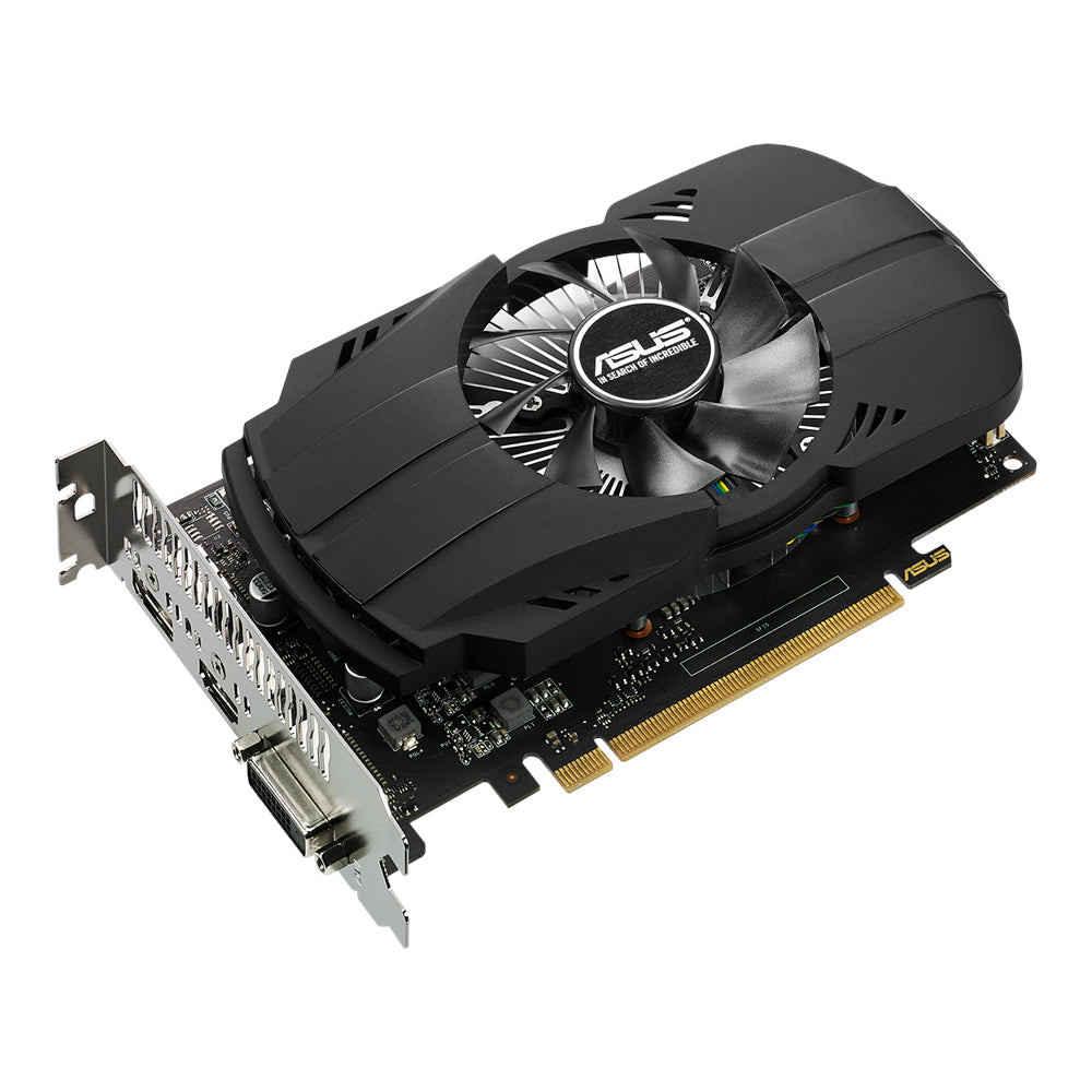 ASUS NVIDIA GeForce GTX 1050 Ti 4GB GDDR5 75W PCI Express 3.0 Graphics Card - Dual Fan Cooling for Gaming, Video Editing & 4K Streaming
