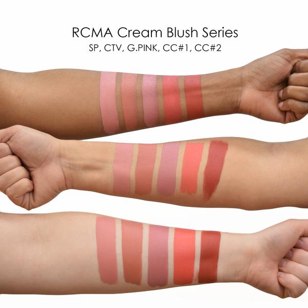 RCMA 5-Color Cream Blush Palette - Natural & Buildable Cheek Makeup for All Skin Tones | Perfect for Professional Makeup Artists & Everyday Glam Looks