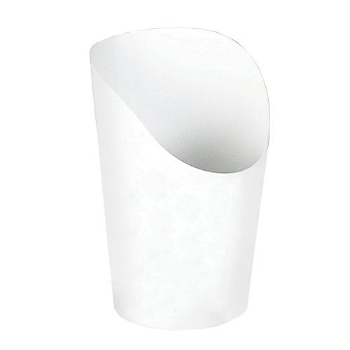 Solo GSP49-2050 5.5 oz White Paper Food Containers - Case of 1200 | Disposable Takeout Containers for Restaurants, Catering & Food Delivery | Eco-Friendly To-Go Boxes for Salads, Desserts & Snacks