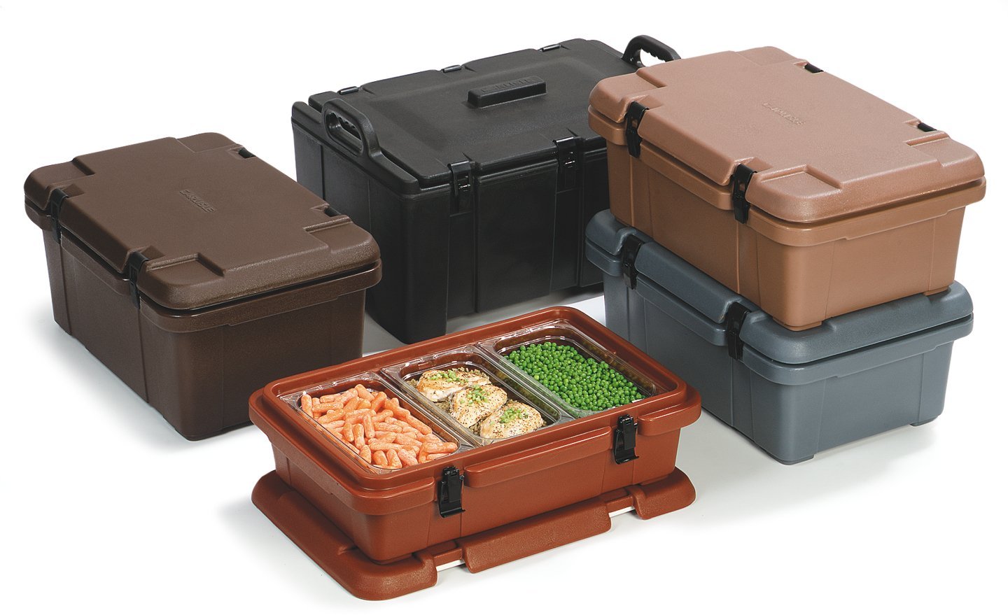 Carlisle CFS PC160N03 Black Polyethylene Single Pan Carrier for 6