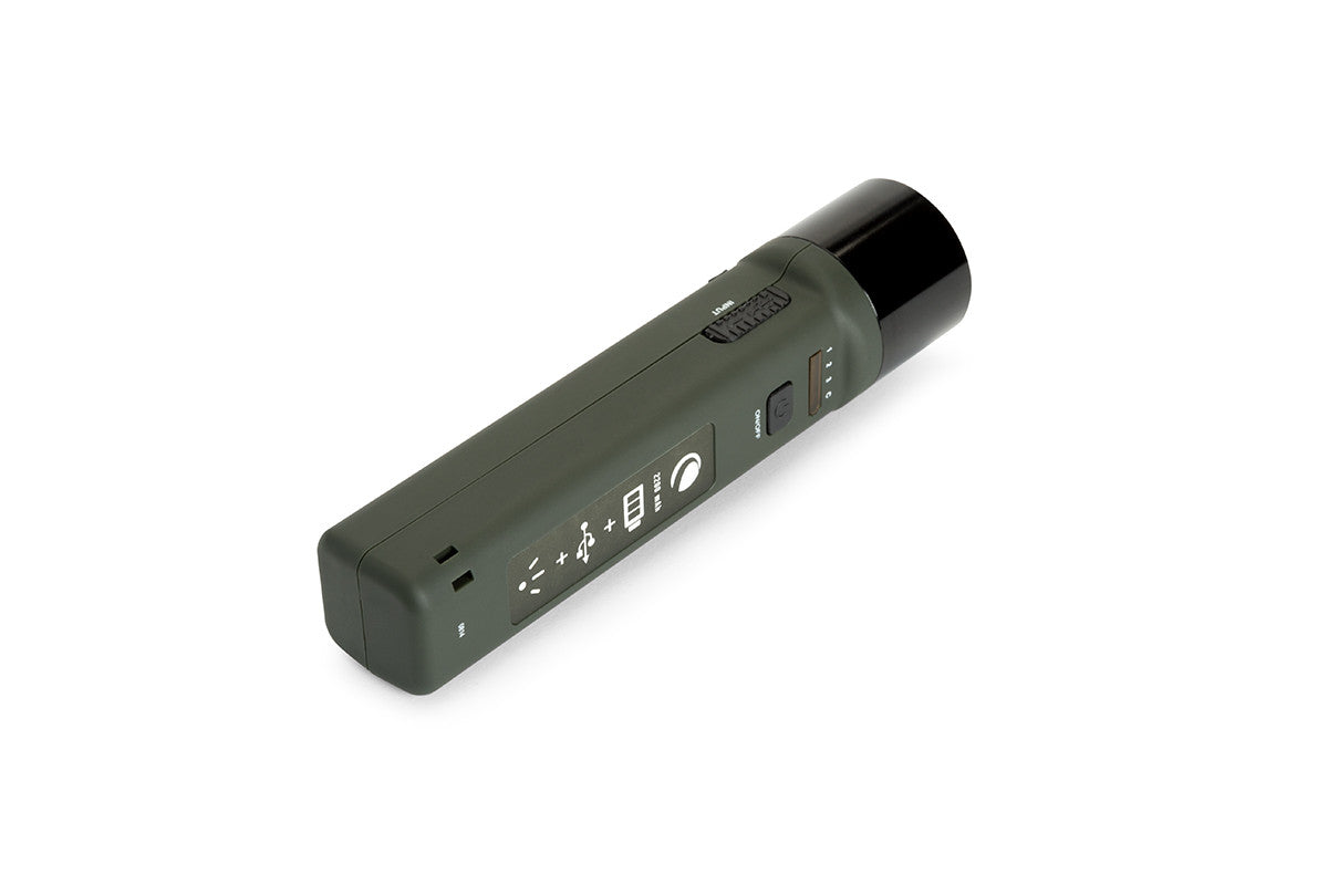 National Park Foundation Rechargeable Power Bank & LED Flashlight - Portable Charger for Camping, Hiking, and Outdoor Adventures (3000mAh Battery Pack)