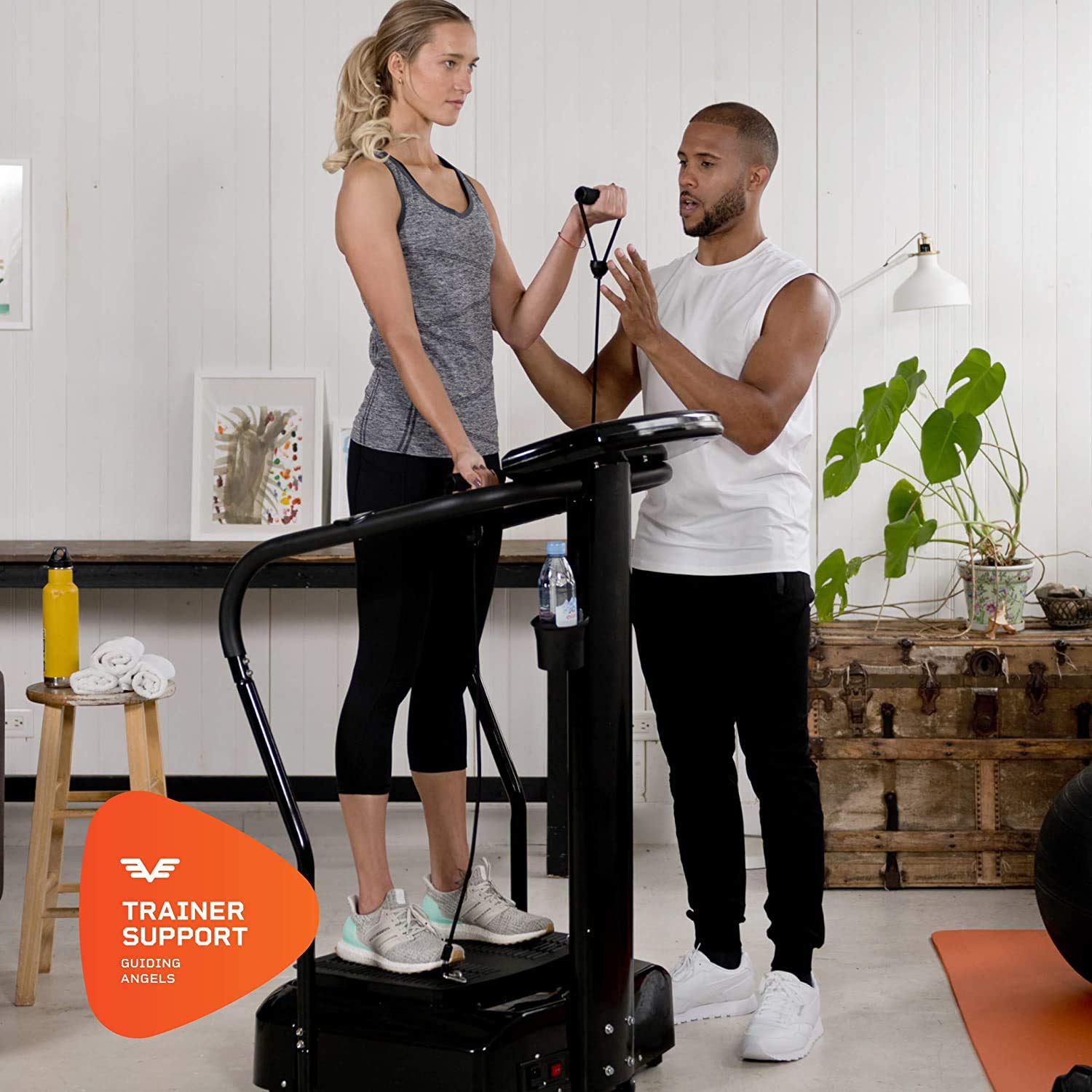 LifePro Rhythm Vibration Plate Machine - Professional Whole Body Vibration Platform for Home Gym, Cardio Workout & Weight Loss - Perfect for Home Fitness, Muscle Recovery & Cellulite Reduction