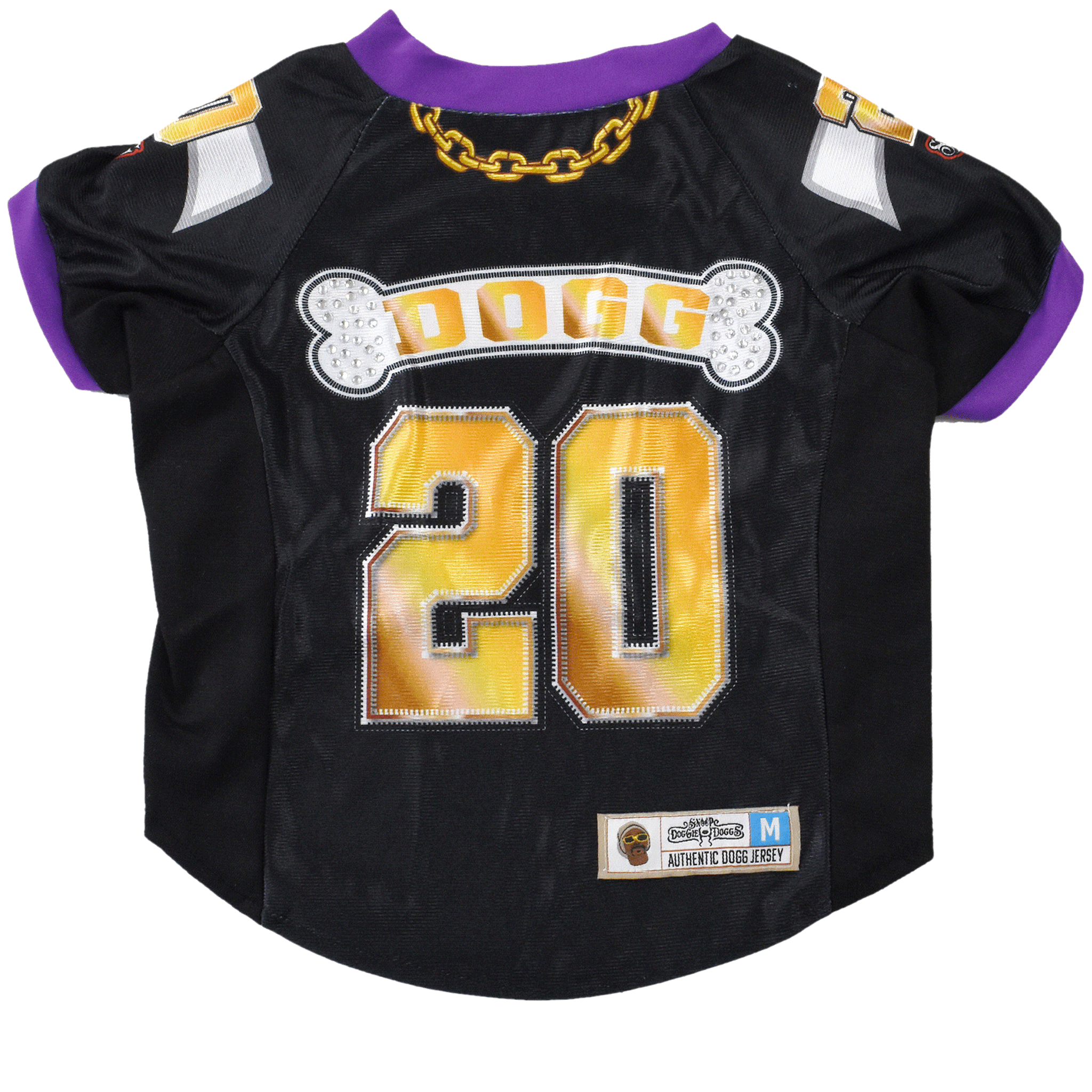 Snoop Dogg's Deluxe Pet Jersey - Stylish Dog Clothes for Hip Hop Fans - Perfect for Parties, Concerts & Photo Shoots