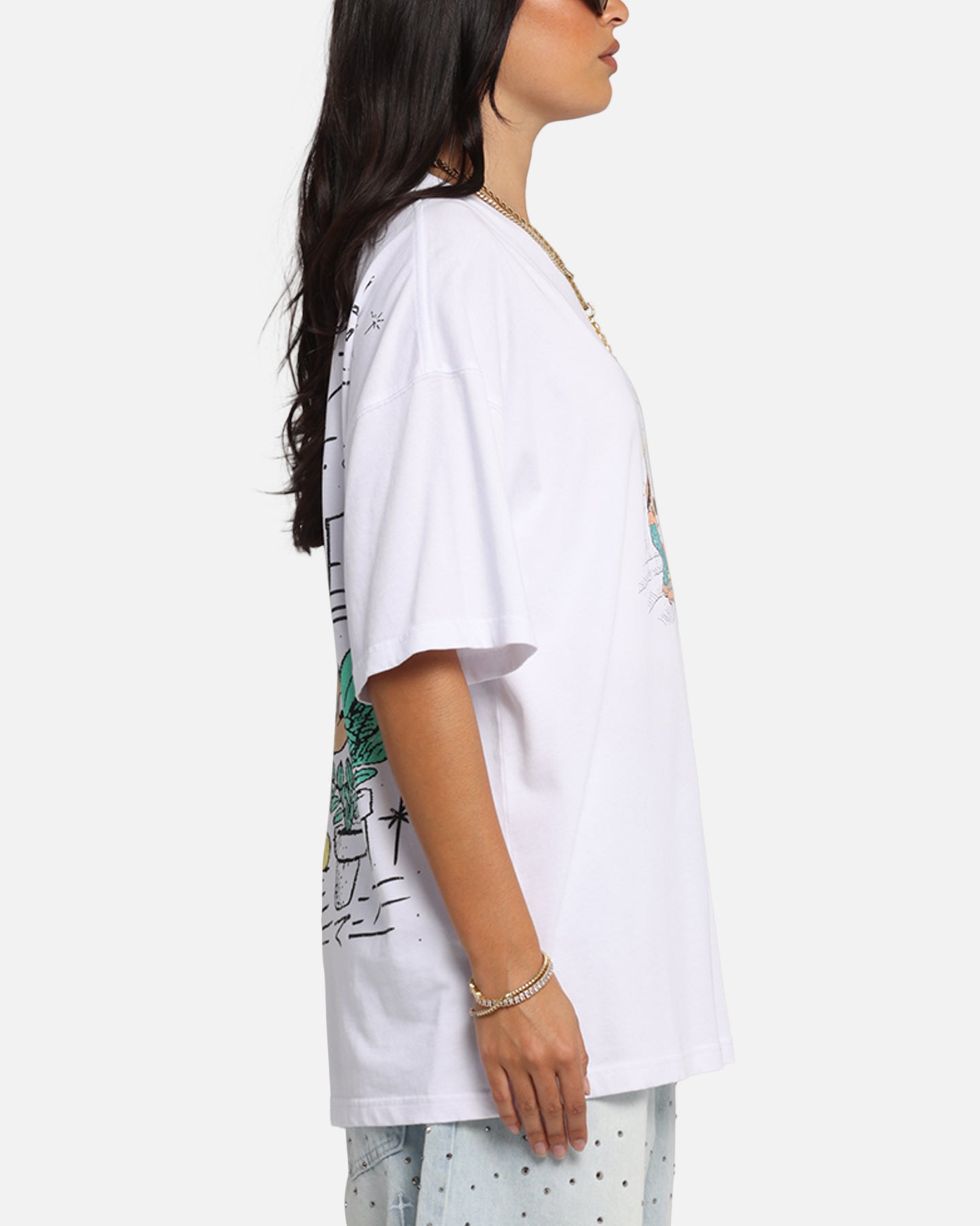 Disney Best Friends T-Shirt for Women - Soft Cotton White Graphic Tee - Cute Matching Outfits for BFFs, Sisters & Couples - Perfect for Casual Wear, Gifts & Theme Parks