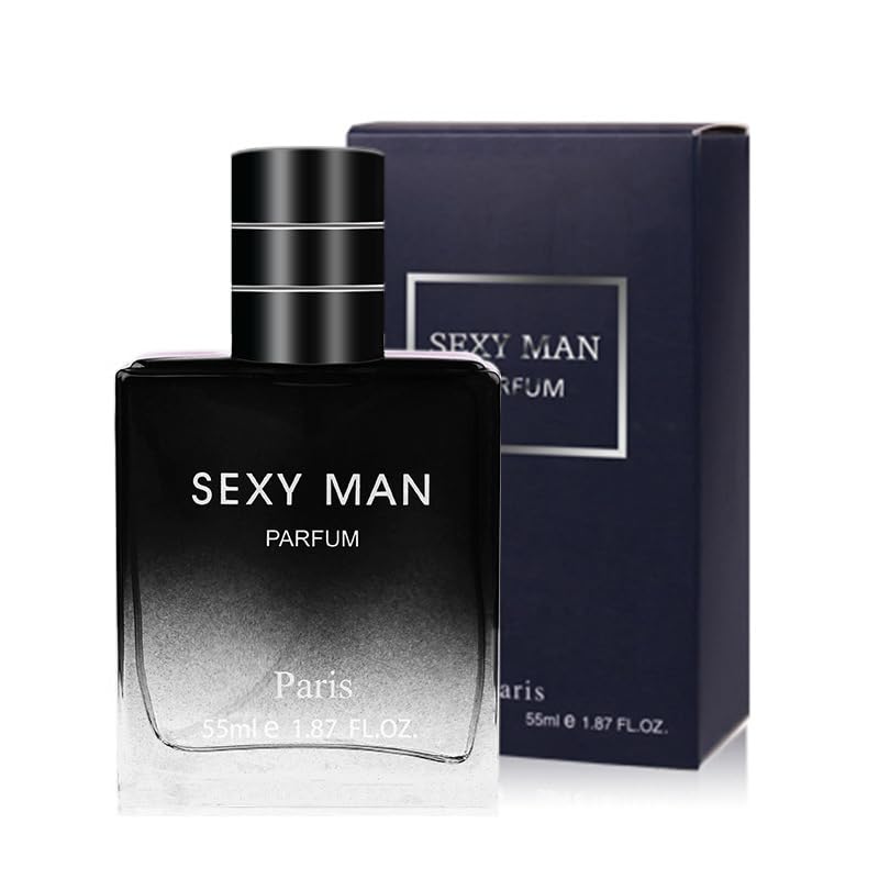 Premium Men's Cologne - Charm Fragrance for Men, Long-Lasting Scent, Elegant Black Bottle | Perfect for Date Night, Office & Special Occasions