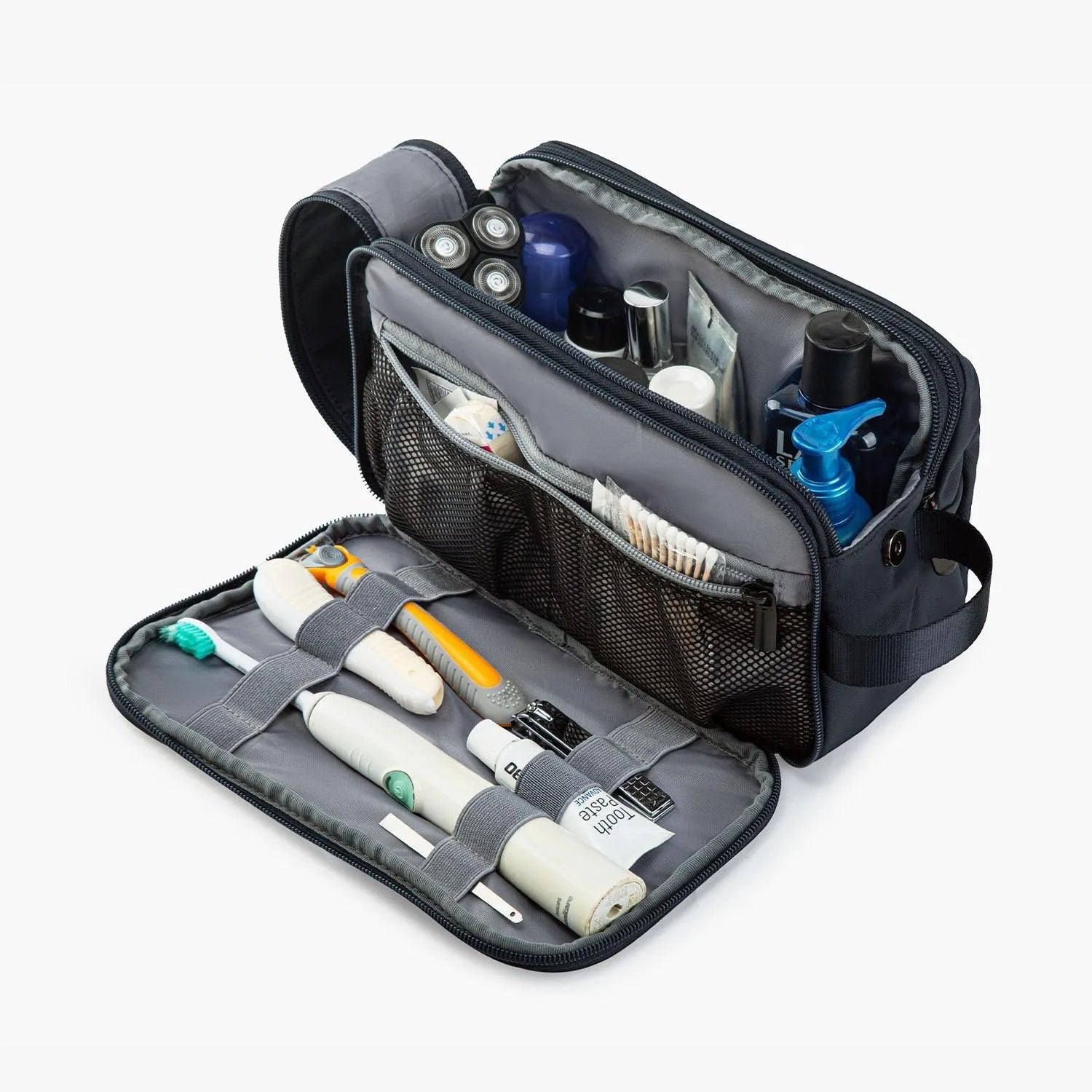 Premium Travel Toiletry Bag for Men & Women - Waterproof Hanging Cosmetic Organizer for Bathroom, Gym, Camping & Business Trips