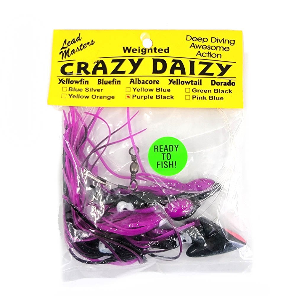 LM Crazy Daisy Trolling Chains - Premium Fishing Lure for Bass, Walleye & Trout - High-Visibility Daisy Chain Bait for Saltwater & Freshwater Fishing - Perfect for Trolling, Casting & Jigging
