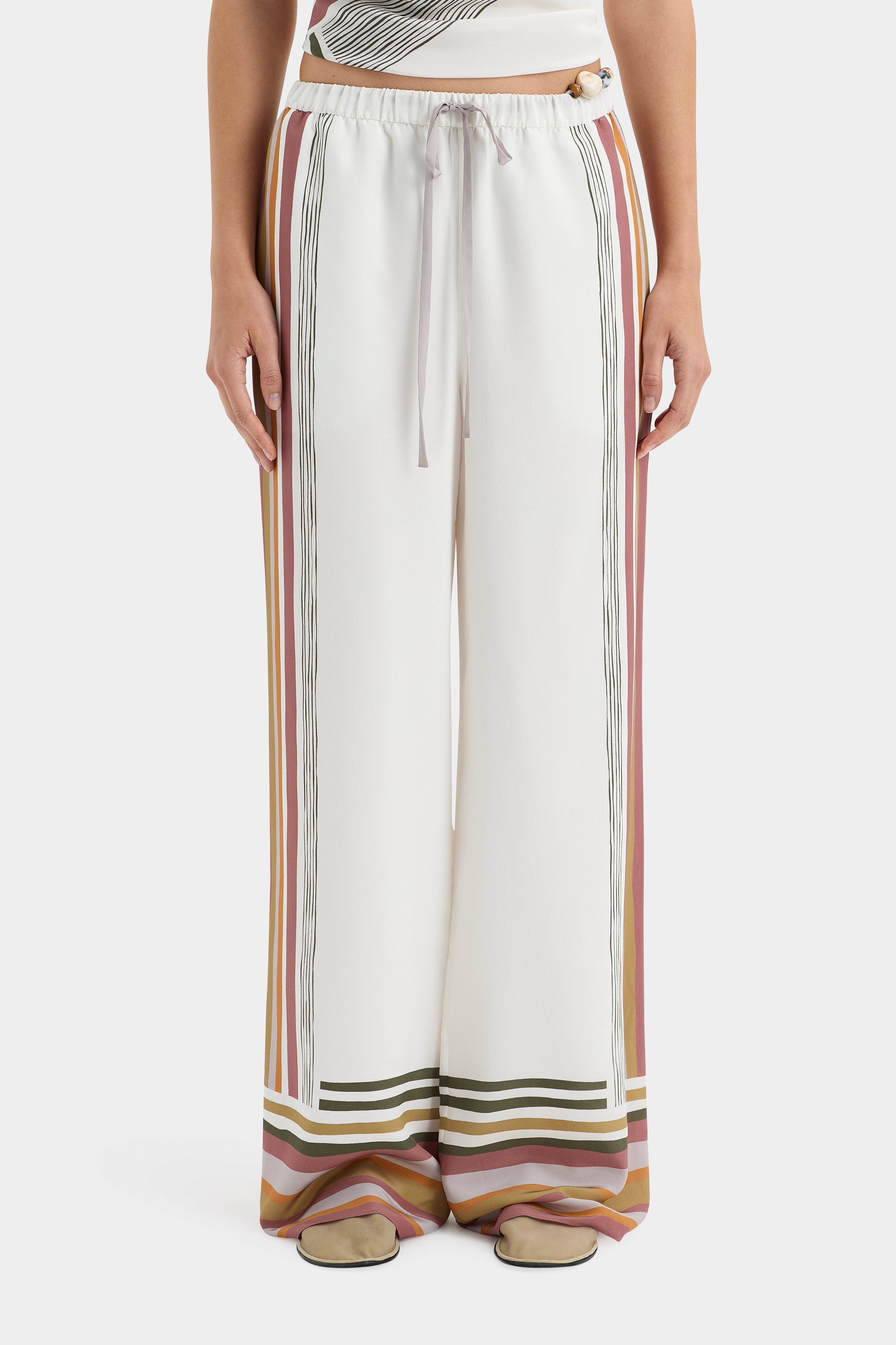 Caprera Pant Milazzo Stripe - Women's Casual Striped Pants for Work, Travel & Everyday Wear | Comfortable & Stylish Trousers