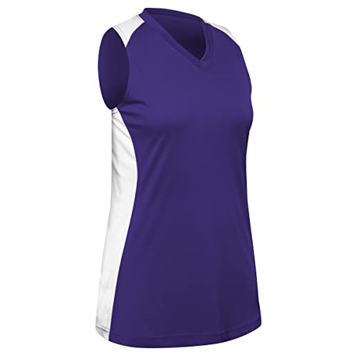Purple, White