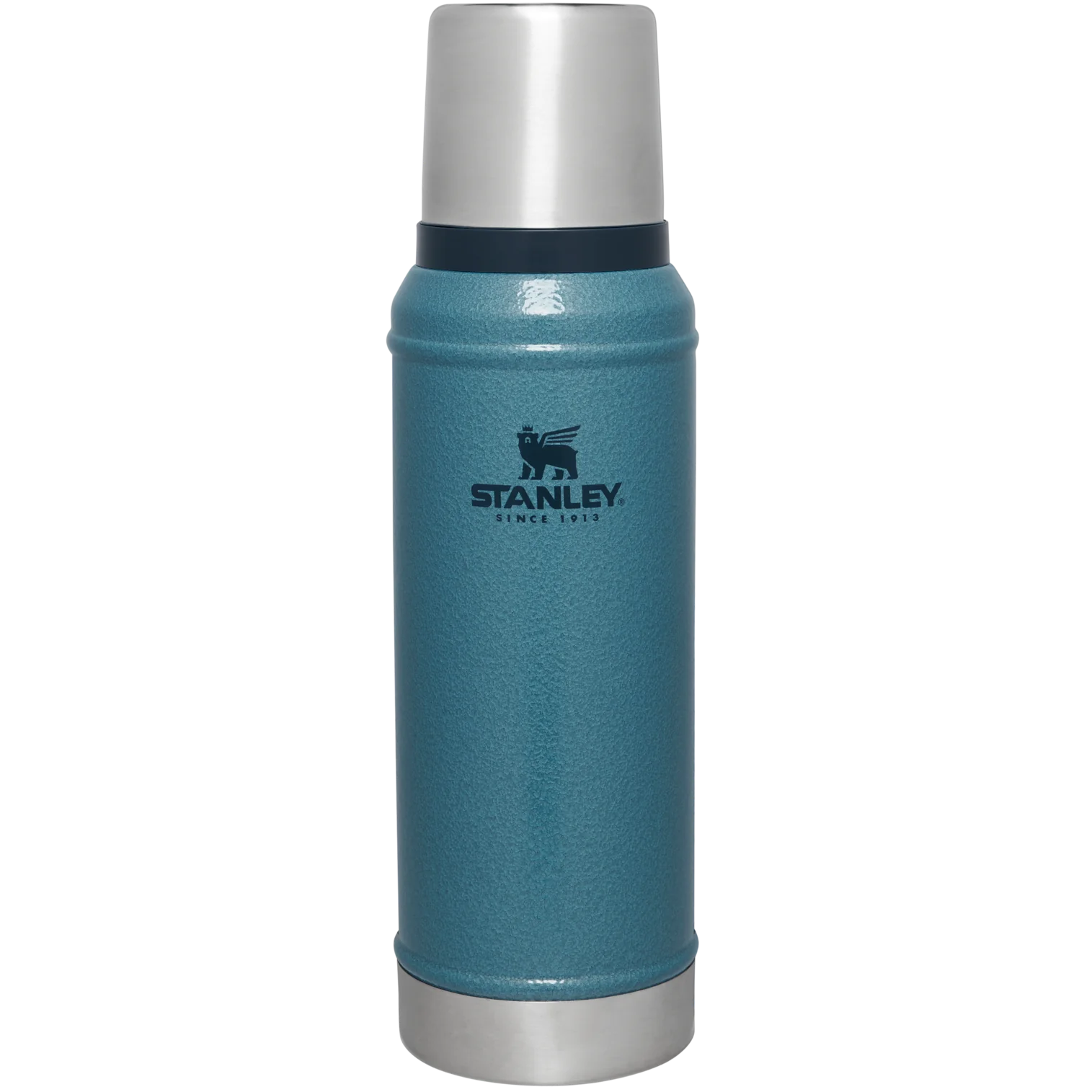 Classic Legendary Stainless Steel Water Bottle - 1.0 Qt (0.94L) Vacuum Insulated - Keeps Drinks Hot/Cold for 24 Hours - Perfect for Hiking, Camping & Outdoor Adventures