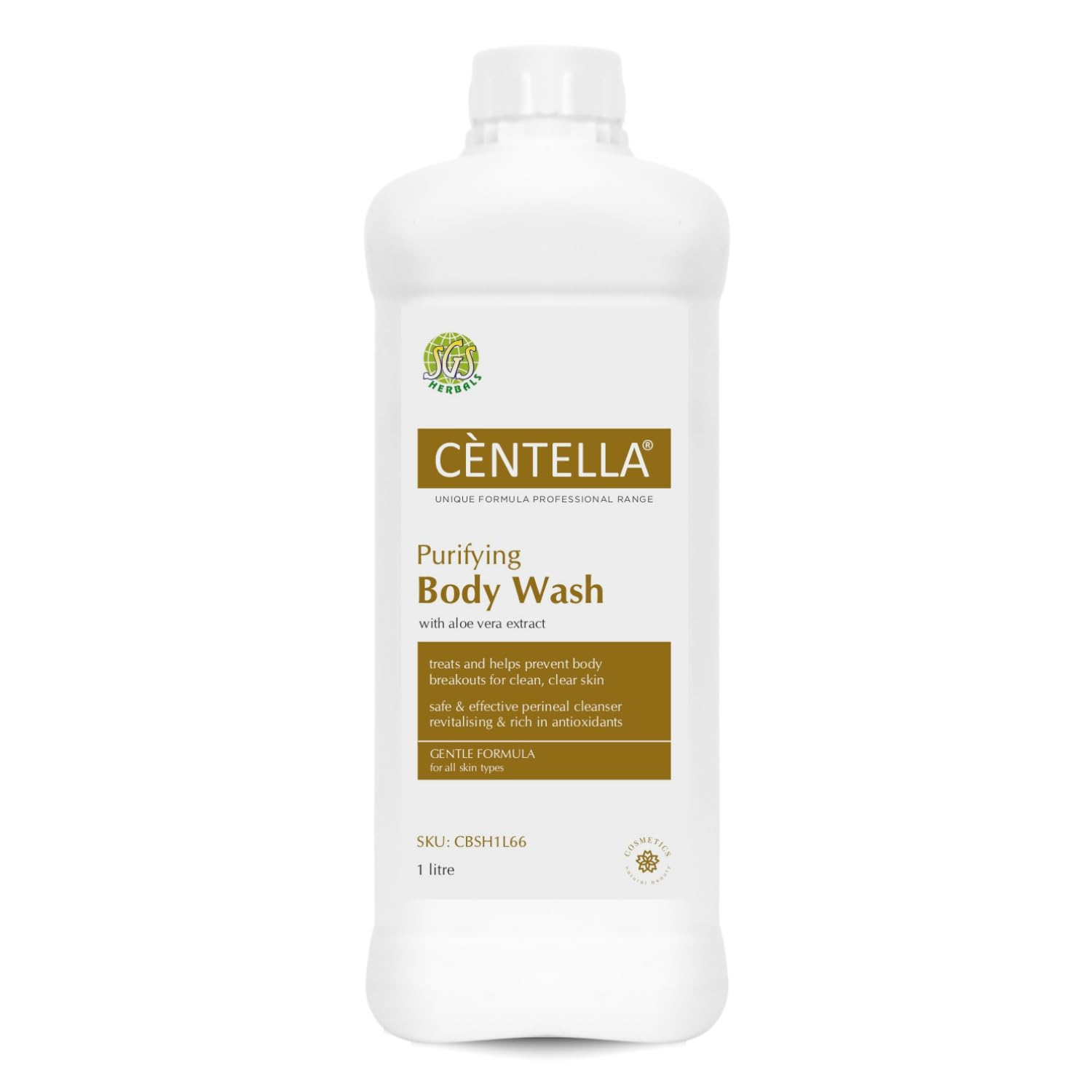 Centella Asiatica Body Wash & Shampoo Combo - 2 Pack (1L Each) | Hydrating Shower Gel & Hair Strengthening Formula for Smooth Skin & Healthy Hair | Perfect for Daily Shower & Hair Care Routine