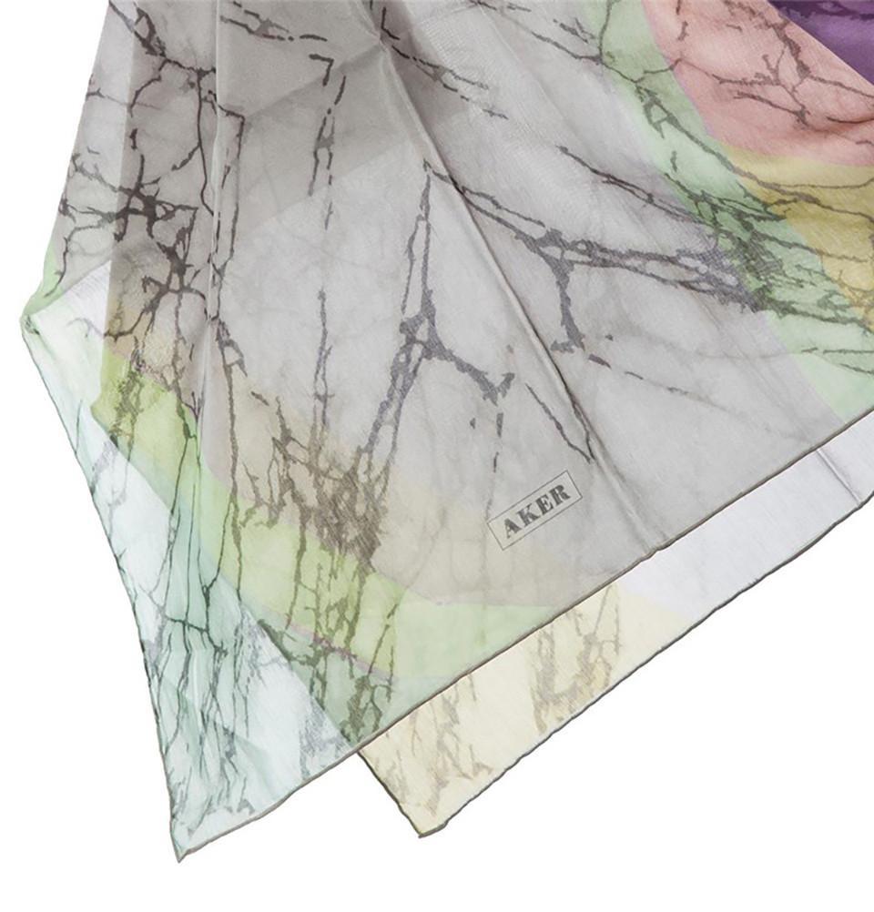 Aker Silk Cotton Square Hijab Scarf 7347 471 - Soft & Breathable Muslim Headscarf for Women, Perfect for Daily Wear, Prayer, and Special Occasions