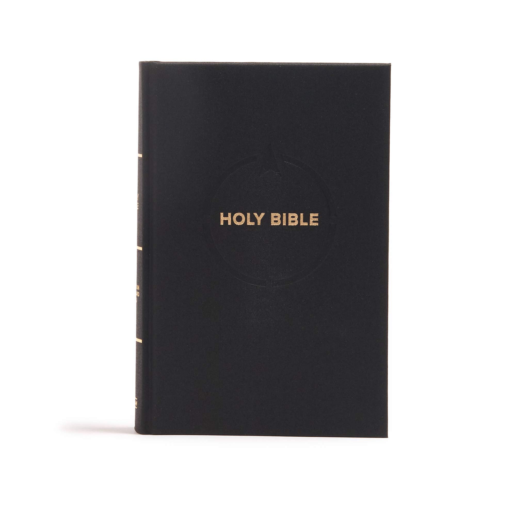 CSB Pew Bible - Black Hardcover with Red Letter Text, Durable Sewn Binding & Full-Color Maps | Easy-to-Read Serif Font | Perfect for Church Services, Bible Study & Personal Devotion