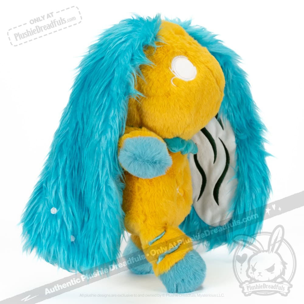 Plushie Dreadfuls Multiple Sclerosis Awareness Rabbit - Soft Stuffed Animal Toy for Support & Comfort - Perfect Gift for Patients, Caregivers & Awareness Events