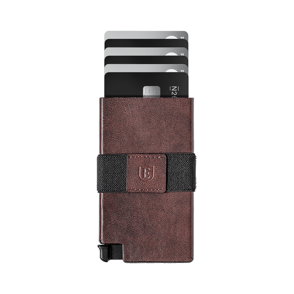 Premium Genuine Leather Card Holder - Slim RFID Blocking Wallet for Men & Women | Perfect for Business Cards, Credit Cards & ID | Ideal for Travel, Office & Everyday Use