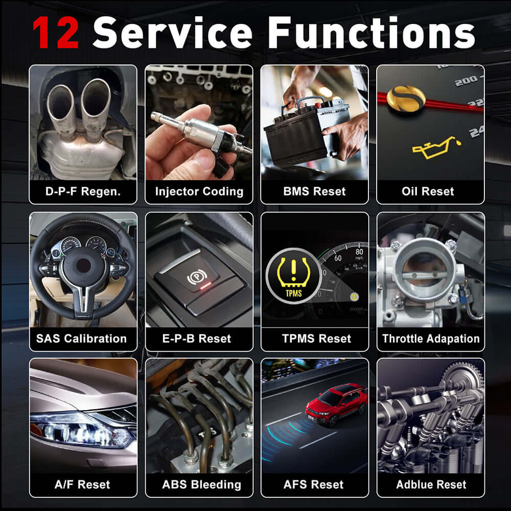 2025 LAUNCH CRP129I V2.0 Elite OBD2 Scanner - FCA AutoAuth, Engine/ABS/SRS/Transmission Diagnostic Tool with 12 Service Resets & Injector Coding, Lifetime Free Updates - Perfect for Mechanics & DIY Car Repair Enthusiasts