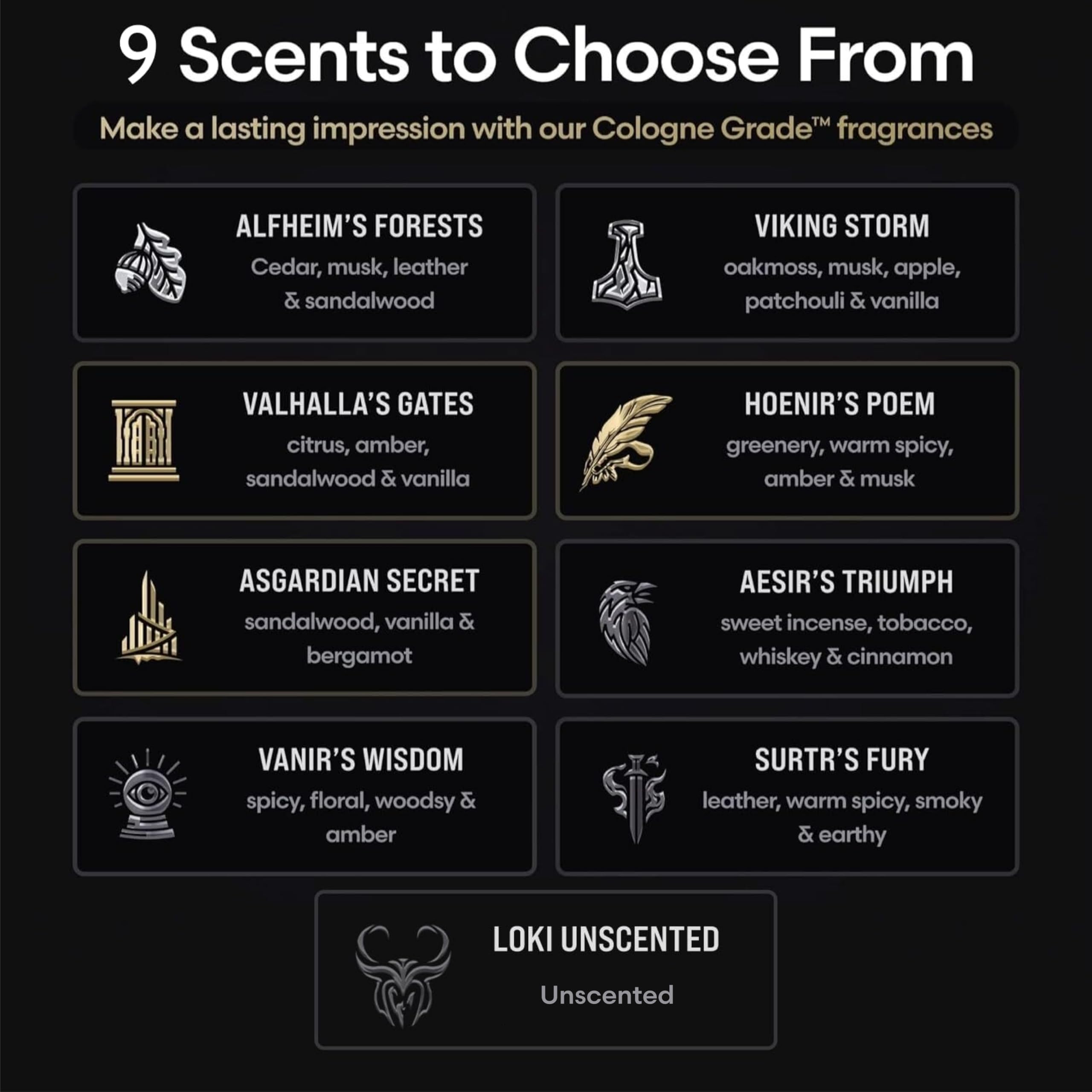 The Beard Struggle Greenlander Bundle - Premium Beard Care Kit with Beard Butter, Balm, Night Oil, Day Oil, Wash & Conditioner - Gold Collection - Valhalla's Gates - Grooming & Styling for Men