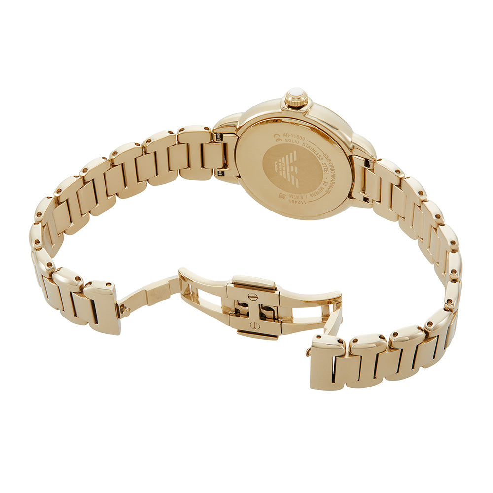 Emporio Armani AR11609 Mia Gold Watch - Luxury Women's Fashion Timepiece for Dressy & Everyday Wear | Perfect for Office, Parties & Special Occasions