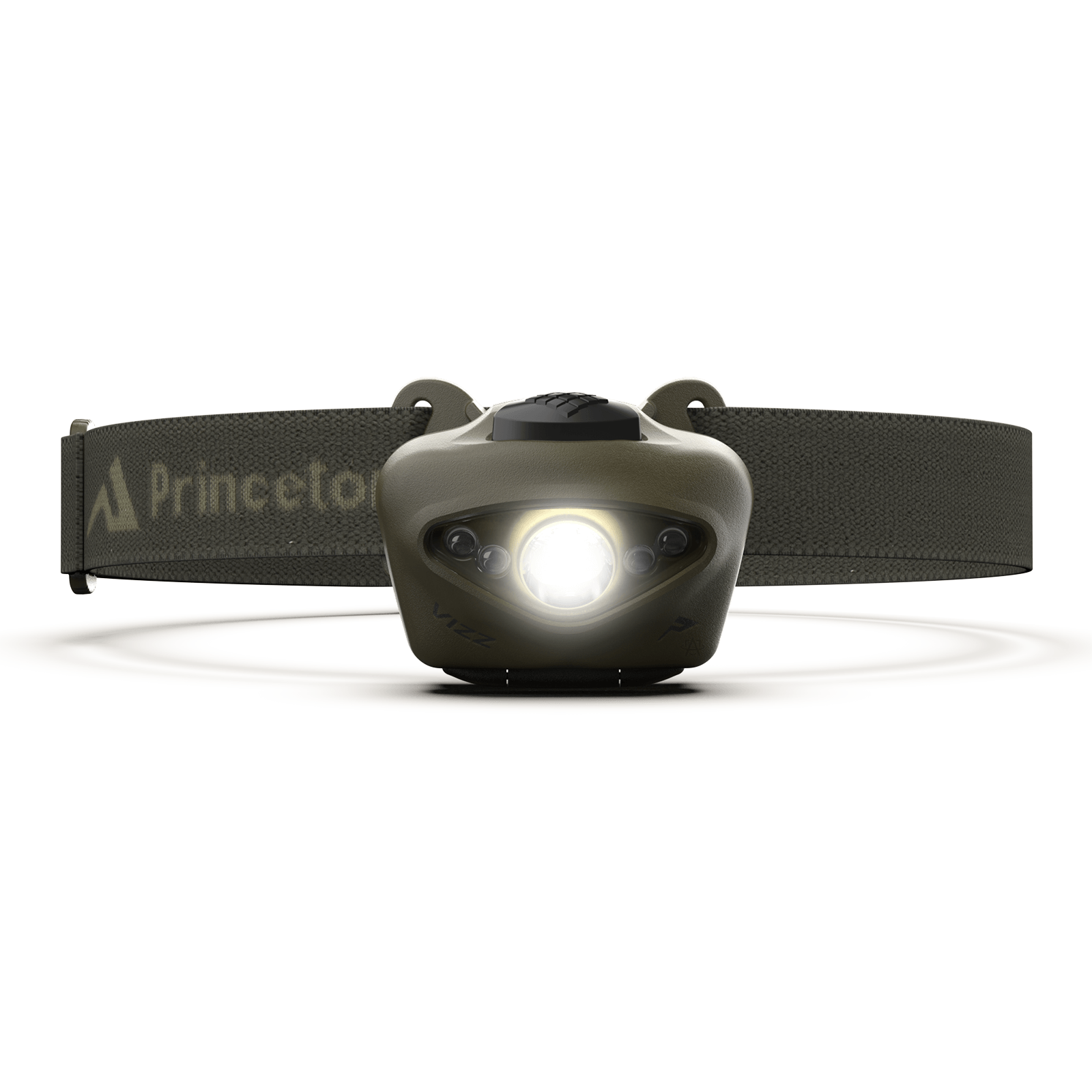 Princeton Tec Vizz 550 RGB MPLS Headlamp - 550 Lumens Ultra-Bright LED Light with 33-Hour Runtime - Perfect for Camping, Hiking, Running & Outdoor Adventures