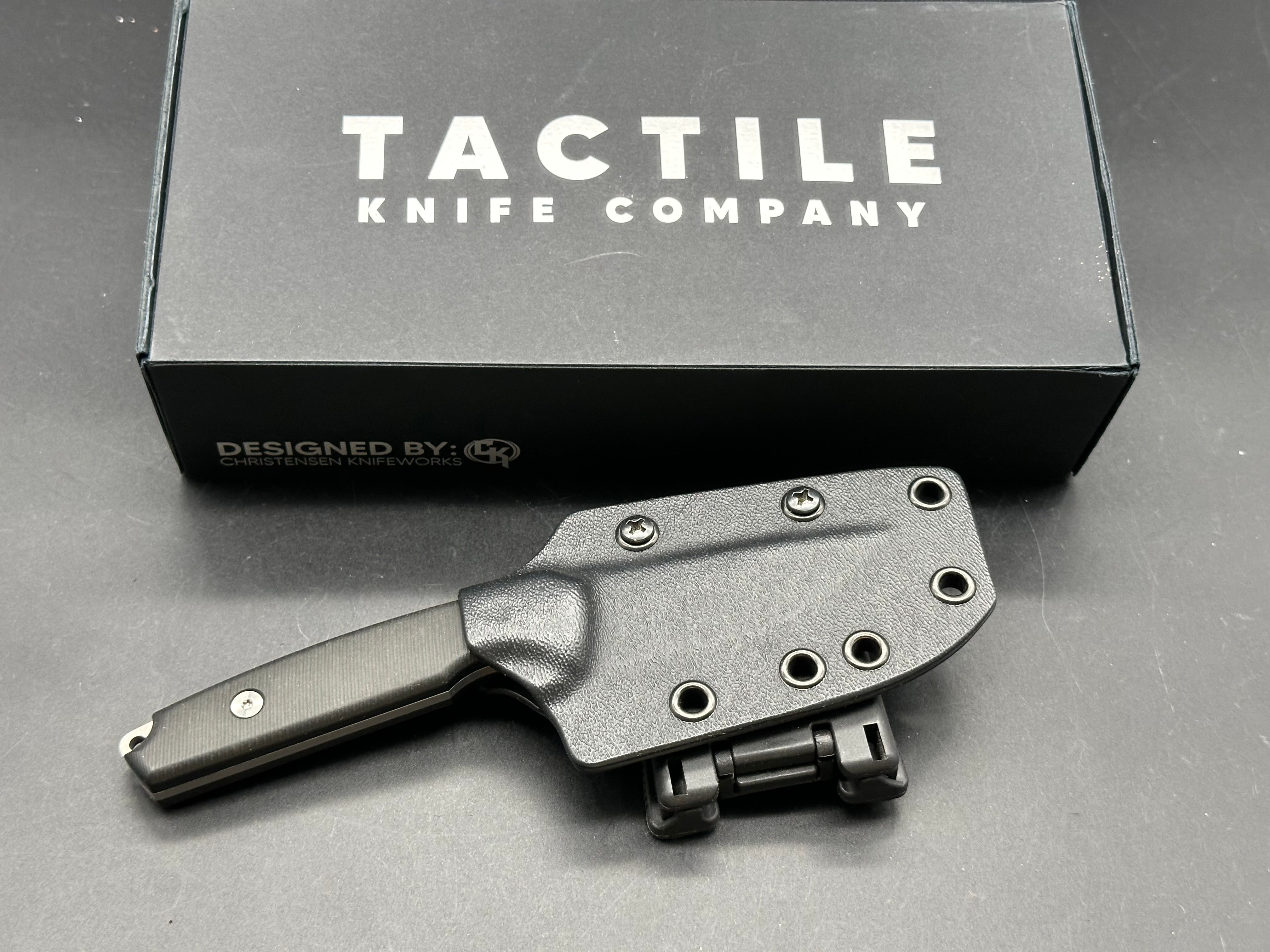 Premium Tactical Knife Dreadeye Magnacut with Boltaron Sheath - Outdoor Survival, Hunting, Camping & EDC Gear