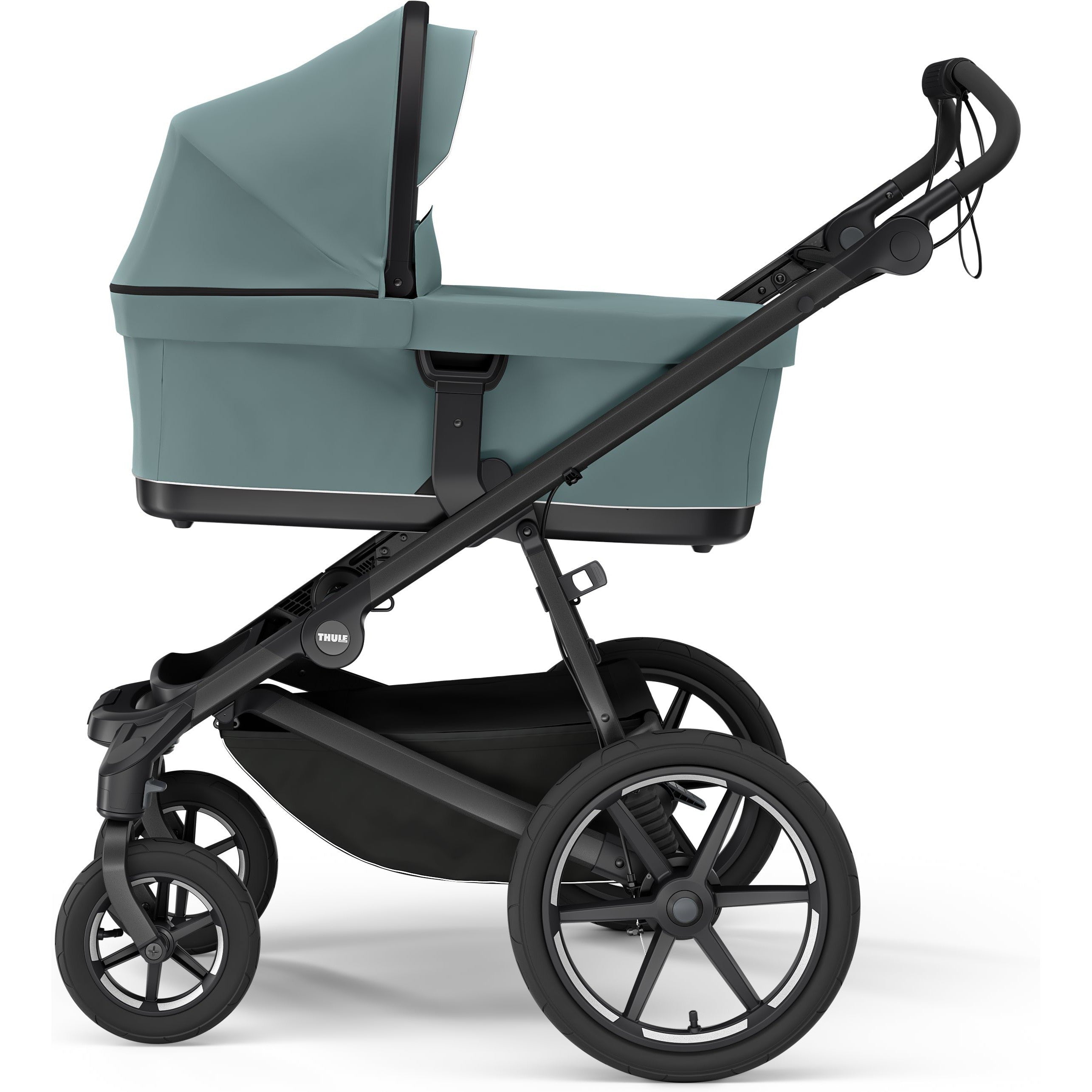 Thule Bassinet for Babies - Lightweight, Portable & Safe Infant Travel Bed - Perfect for Camping, Road Trips & Airplane Travel