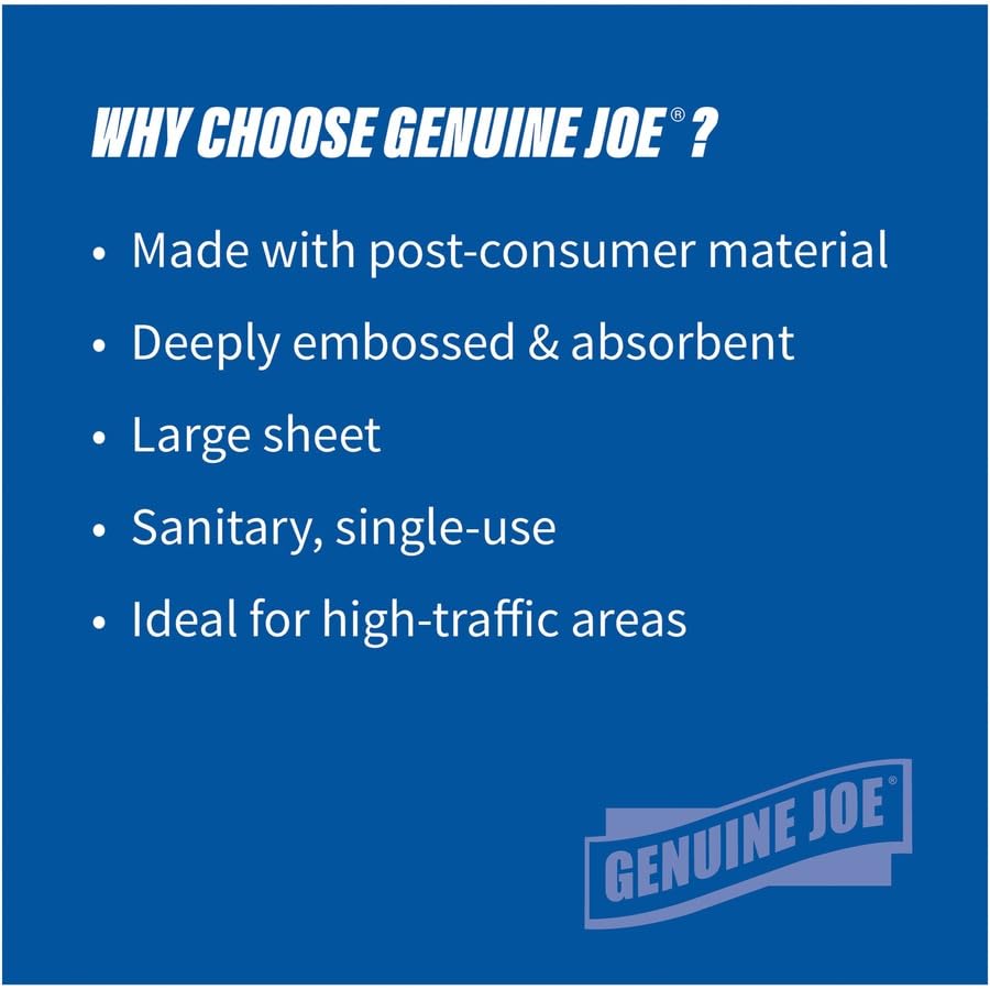 Genuine Joe C-Fold Hand Towels - 1-Ply, 10.25
