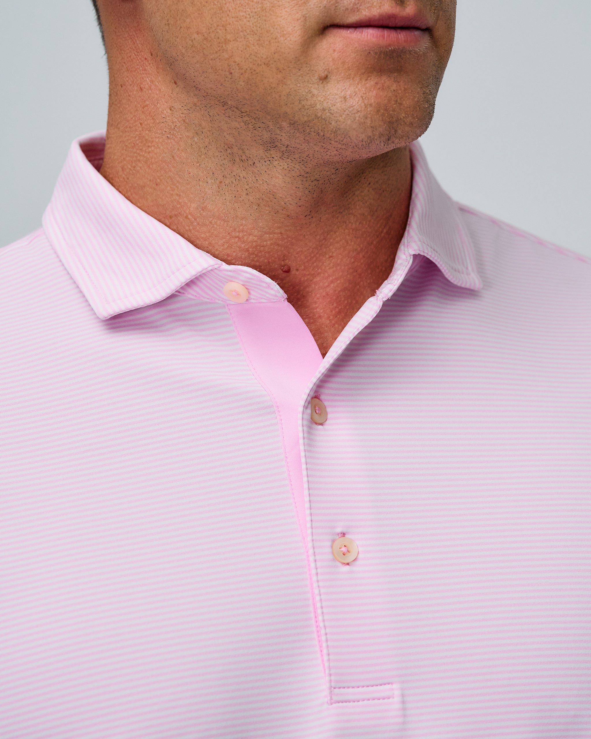 Bryant Stripe Polo Shirt for Men - Classic Cotton Casual Wear for Office, Golf & Outdoor Activities
