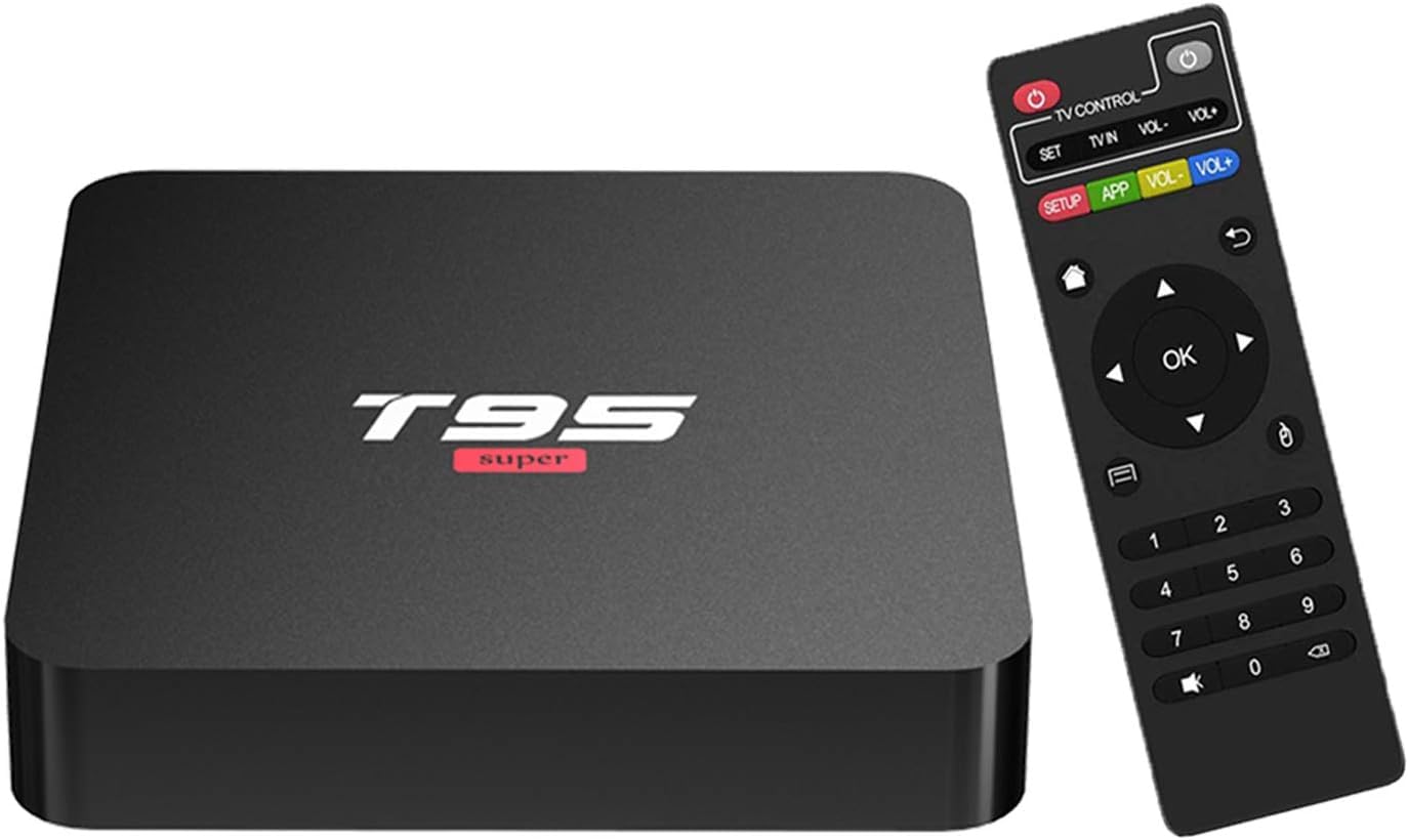 EASYTONE Android TV Box 10.0 - 4K Ultra HD Smart Media Player with Allwinner H3 Quad-Core, 2GB RAM 16GB ROM, WiFi 2.4GHz, 3D Support - Perfect for Streaming Netflix, YouTube, Hulu and Gaming on Your Smart TV