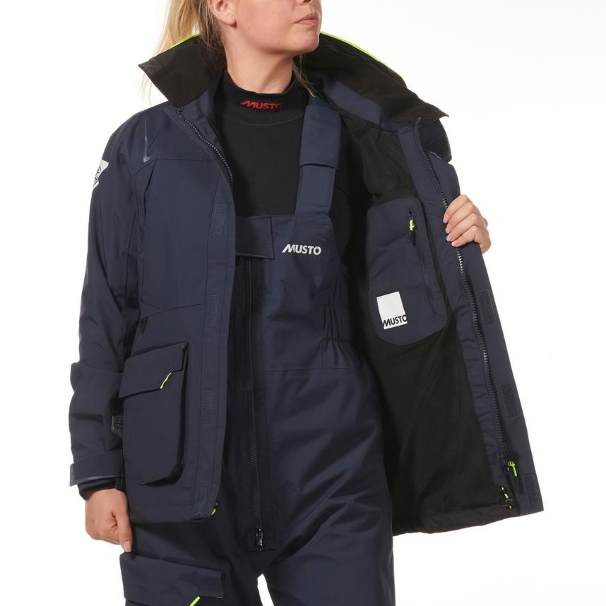 Musto Women's BR1 Channel Jacket - Waterproof Sailing Jacket for Women - Lightweight Windbreaker for Outdoor Activities, Boating & Coastal Adventures