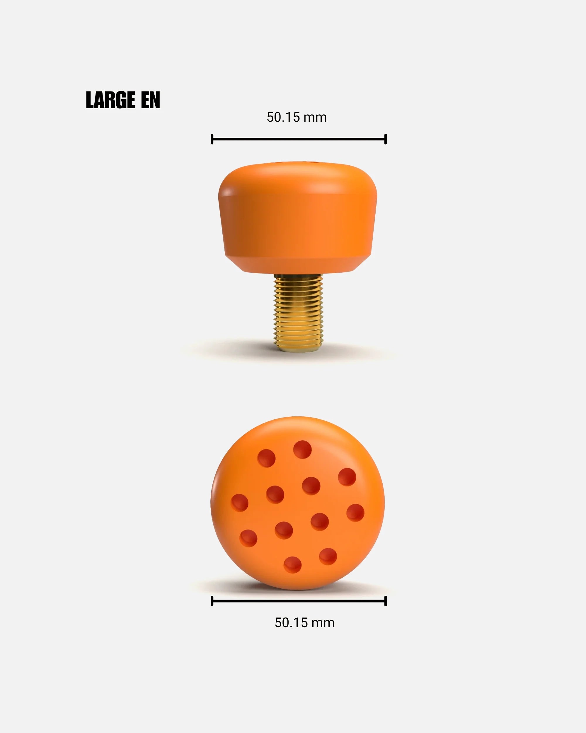 GH Skates EN Toe Stops - Premium Roller Skate Replacement Toe Stops for Artistic Skating, Derby & Outdoor Use - Durable Rubber Stoppers for Roller Skates & Quad Skates - Perfect for Rink, Park & Street Skating