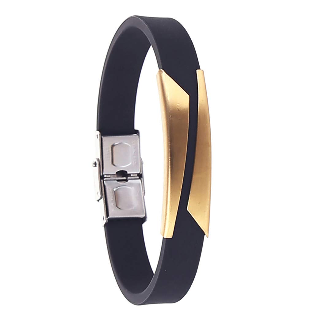 Stylish Minimalist Gold Cuff Bracelet for Men & Women - Adjustable Unisex Fashion Jewelry for Students, Teens & Adults - Perfect for Everyday Wear, Gifts & Casual Outfits