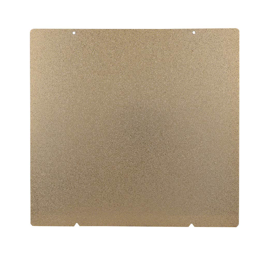 Hilitand MK52 Magnetic Hot Bed Platform - Double Layer Textured PEI Powder Coated Steel Plate for 3D Printers | Perfect for Smooth Printing & Easy Removal of ABS, PLA, PETG Models