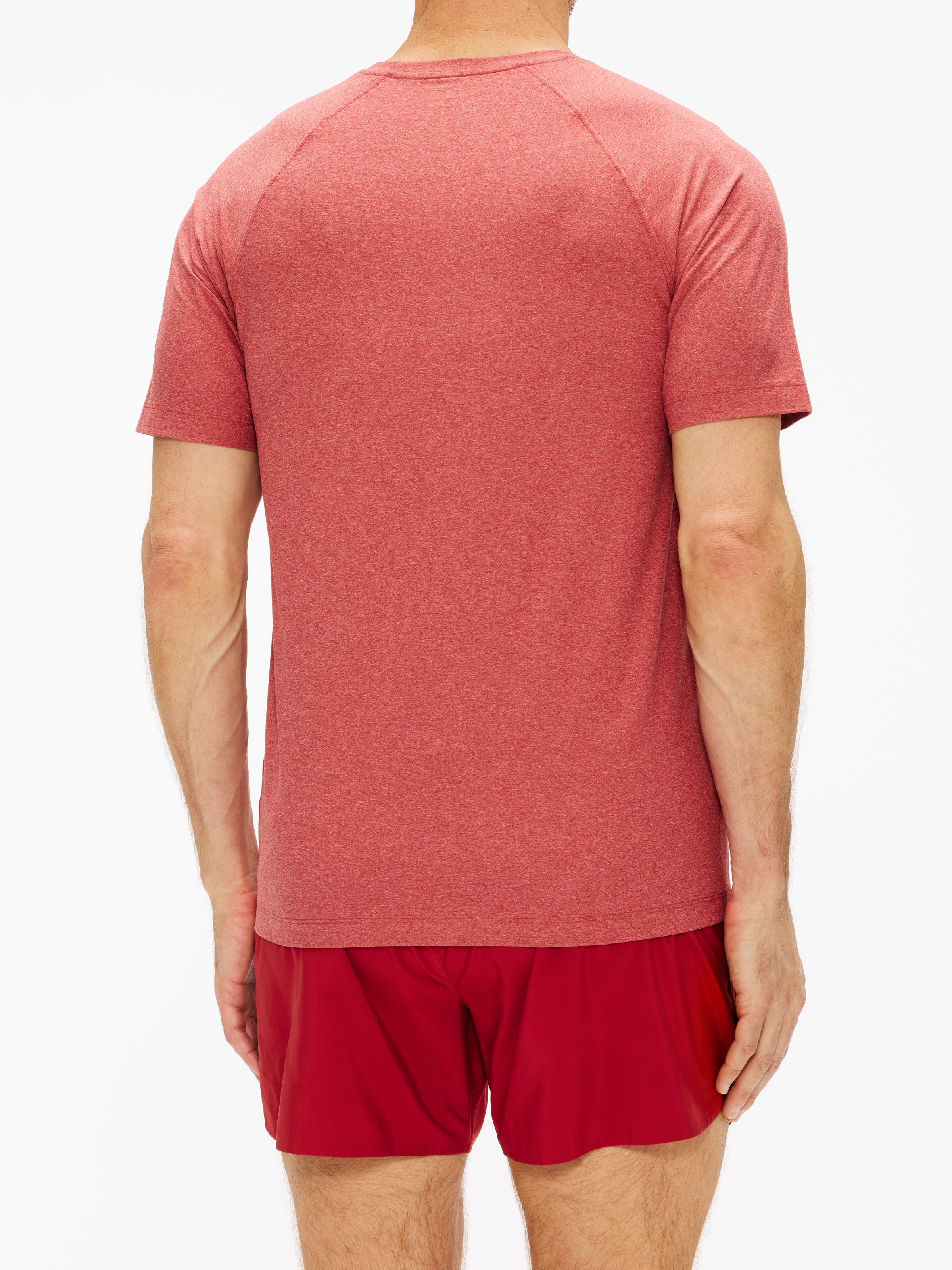 Rhone Reign Men's Performance Short Sleeve T-Shirt - Moisture Wicking & Breathable Workout Tee for Gym, Running & Outdoor Activities