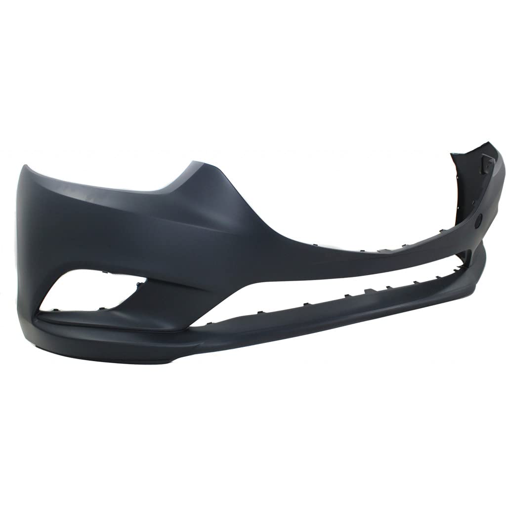 Mazda 6 Front Bumper Cover 2014-2017 | Primed Replacement Part | MA1000238 GHP950031CBB | Perfect for Accident Repair & Car Restoration Projects