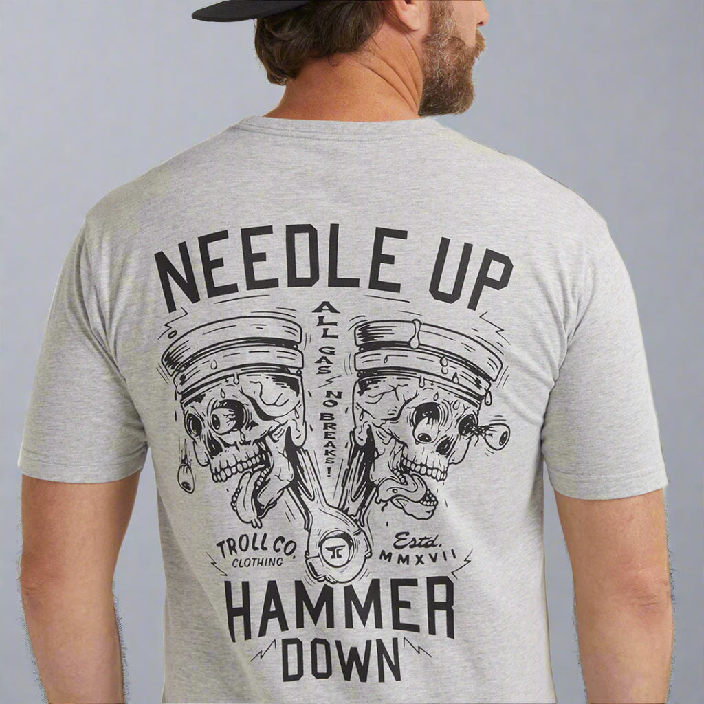 DHCM Hammer Twins Tee - Trendy Graphic T-Shirt for Men & Women | Soft Cotton Casual Shirt | Perfect for Streetwear, Gym, and Everyday Outfits
