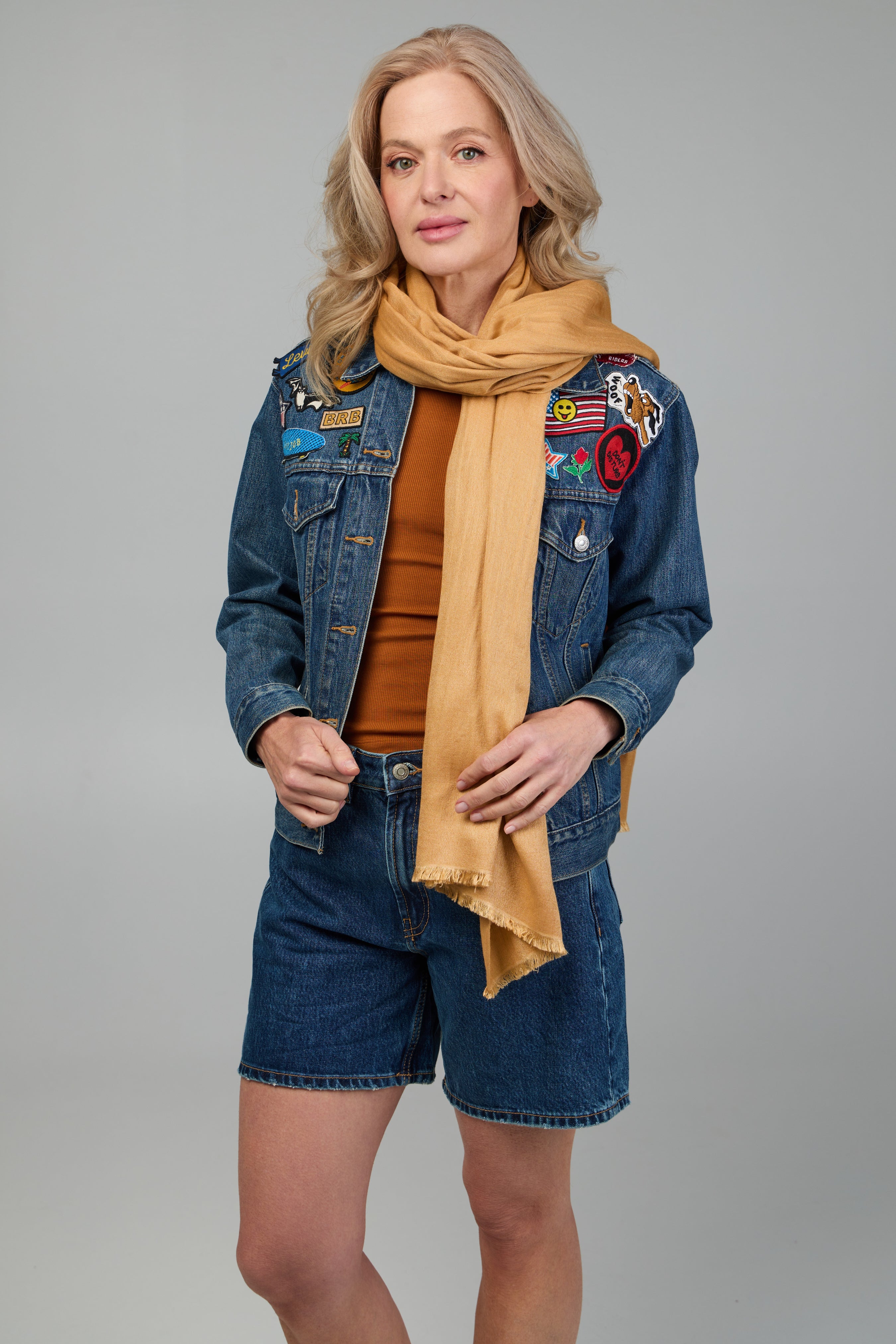 Luxury Cashmere Silk Scarf with Elegant Eyelash Fringe - Perfect for Women's Fashion Accessories, Gift Giving & Special Occasions