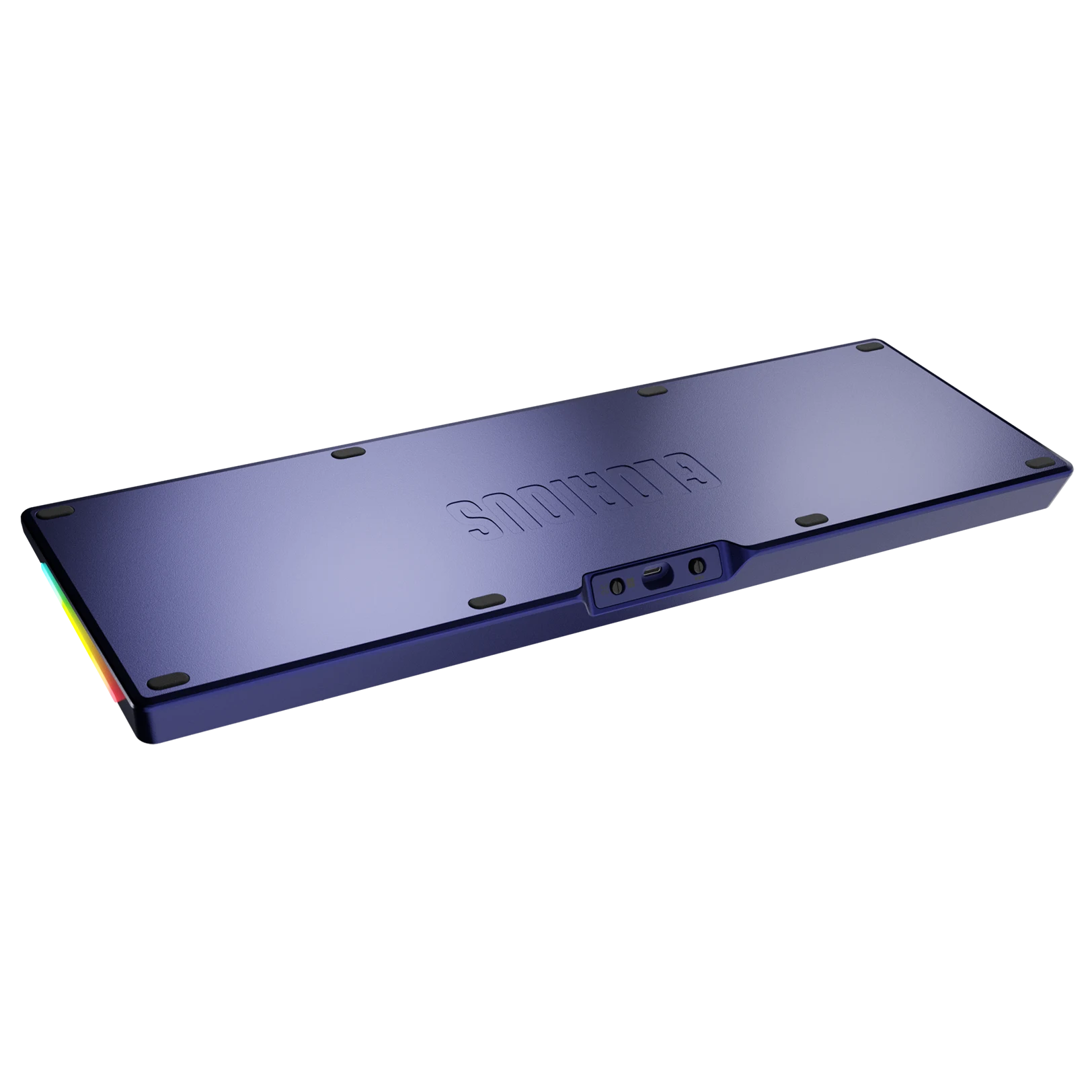 GMMK 3 Mechanical Keyboard Bottom Case - Midnight Blue Metal Replacement Part for Custom PC Gaming Setup | DIY Keyboard Modding & Upgrade Accessory