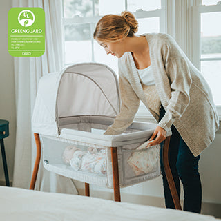 Chicco LullaGo Anywhere LE Portable Bassinet - Lightweight Travel Crib for Newborns & Infants - Perfect for Home, Travel & Outdoor Adventures
