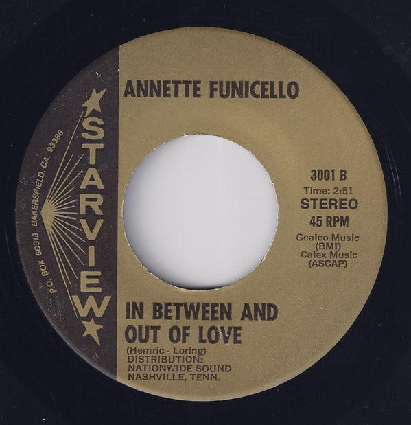 Annette Funicello The Promised Land Vinyl Record - NM or M Condition - 7