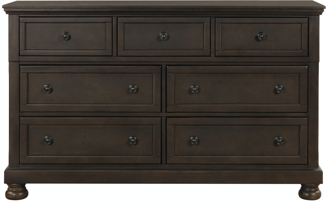 Stylish Begonia Bedroom Dresser with 6 Drawers - Solid Wood Chest of Drawers for Bedroom Storage & Organization - Perfect for Modern Home Decor & Small Spaces