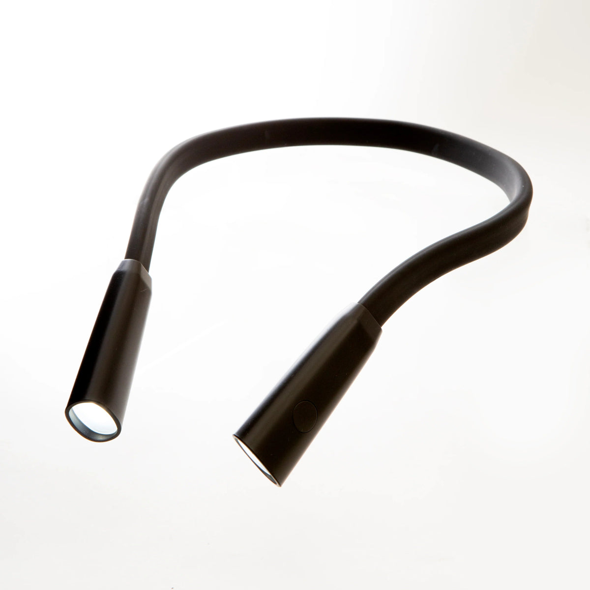 Kikkerland Hands Free Book Light - Rechargeable LED Reading Light for Books, Perfect for Night Reading, Studying, and Travel - Clip-On Design for Comfortable Hands-Free Use