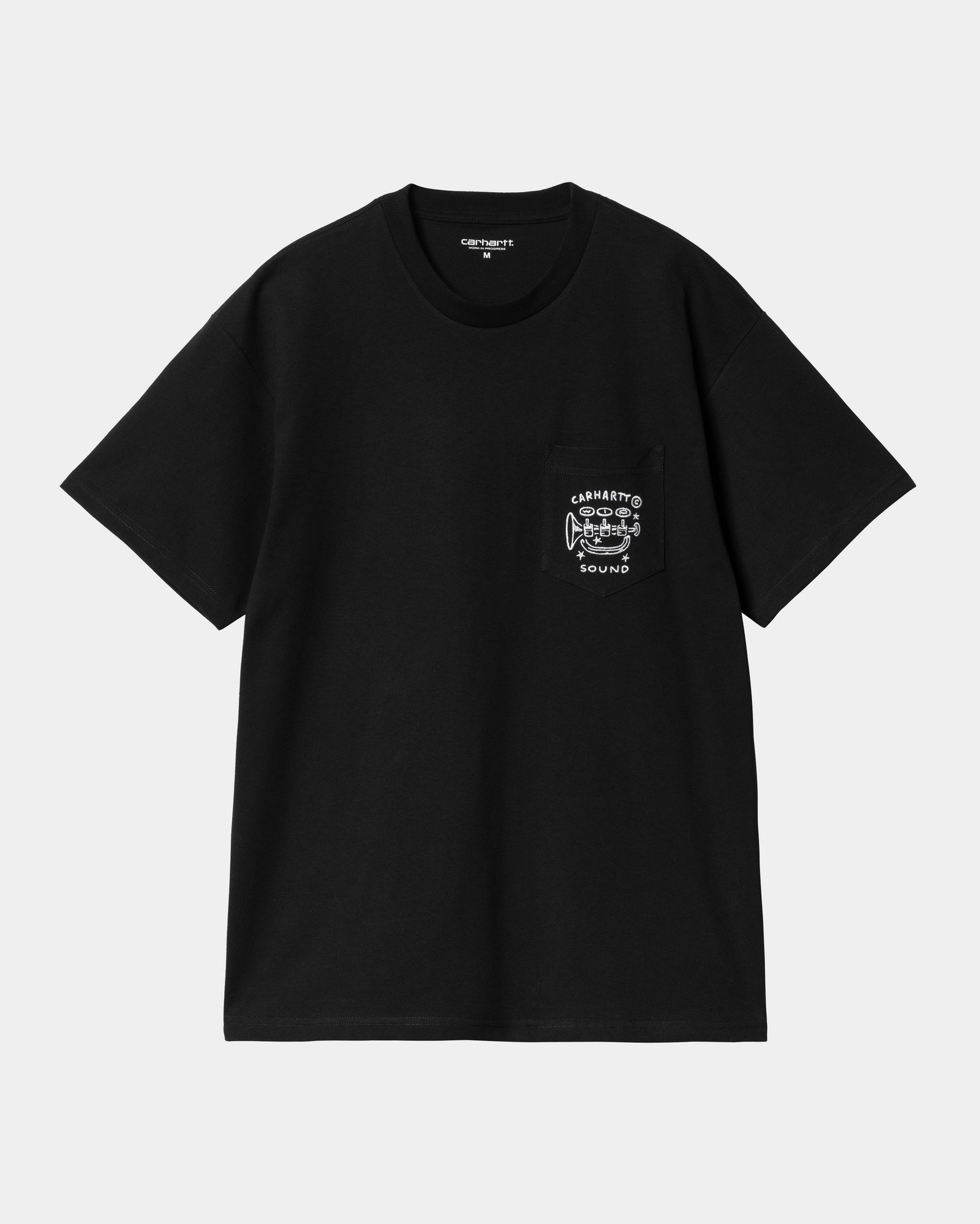 Fragments Pocket T-Shirt for Men & Women | Black & White Colors | Casual Wear, Street Style & Everyday Comfort