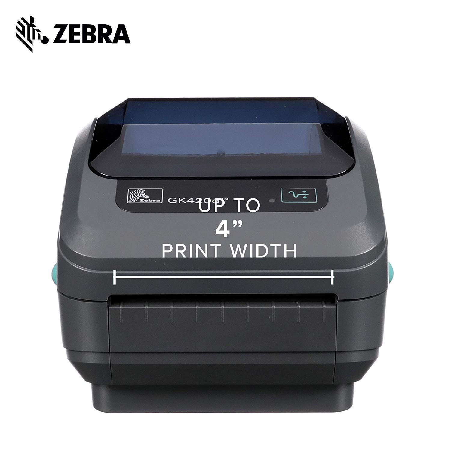 Renewed Zebra GK420d Direct Thermal Label Printer - High-Speed USB & Serial Connectivity for Shipping, Barcode & Retail Labels | Perfect for Warehouses, Logistics & Small Businesses