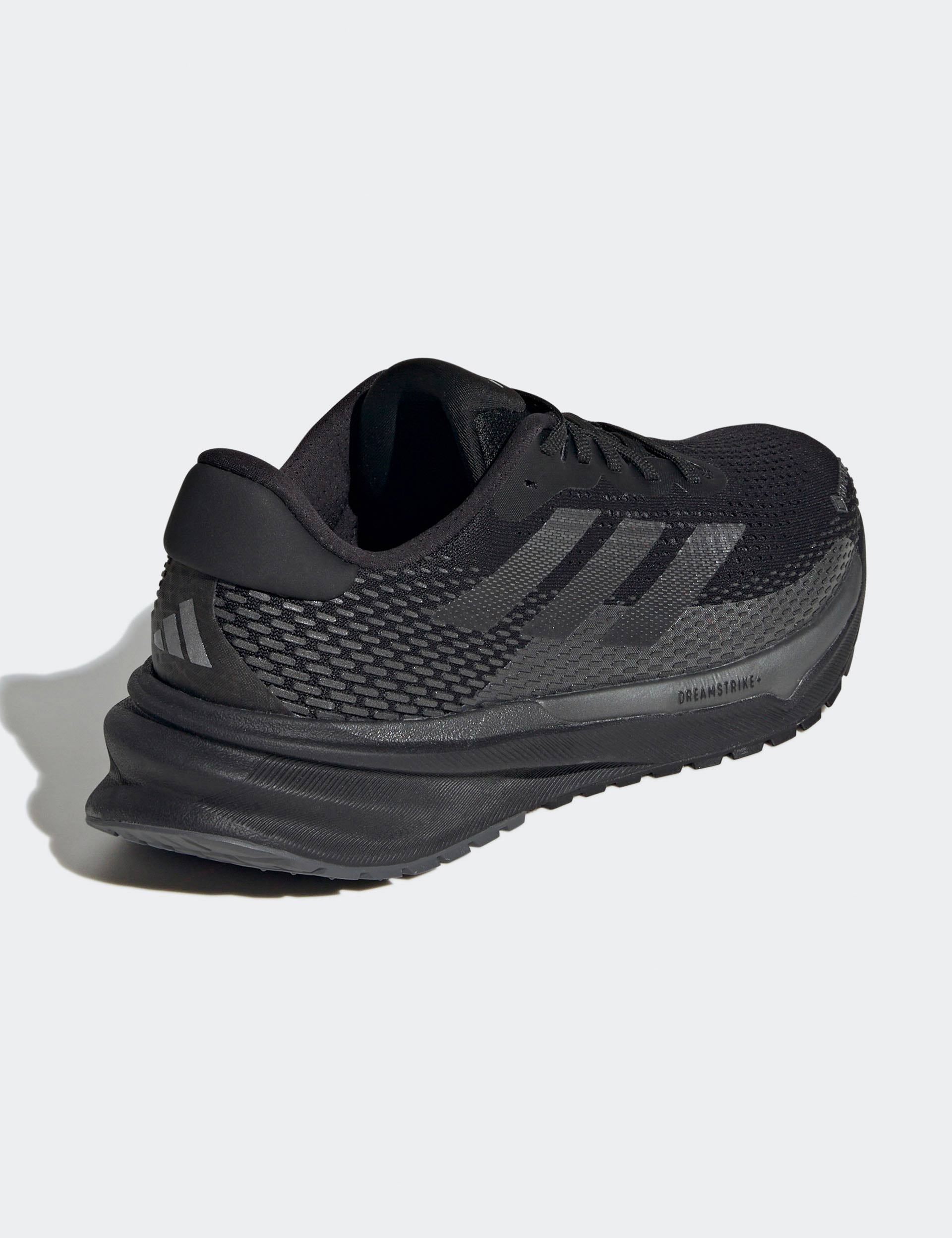 Supernova GORE-TEX Running Shoes for Men & Women - Waterproof, Breathable - Core Black/Iron Metallic - Ideal for Trail Running, Hiking & Outdoor Adventures