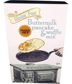 Gluten Free Buttermilk Pancake & Waffle Mix - 18 oz (Pack of 2) | Trader Joe's | Perfect for Breakfast, Brunch & Family Gatherings | Easy to Make, Delicious & Allergy-Friendly
